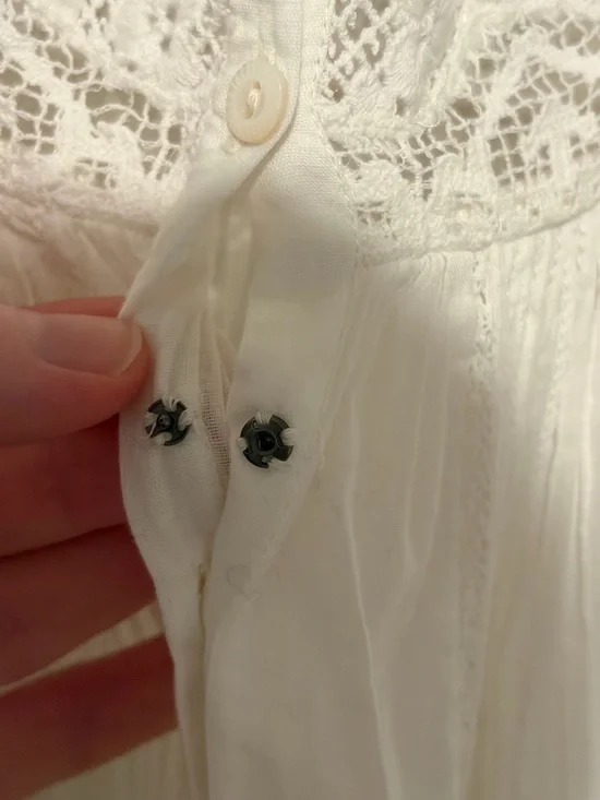 Doen Phoebe Dress in Salt - Picture 4 of 15